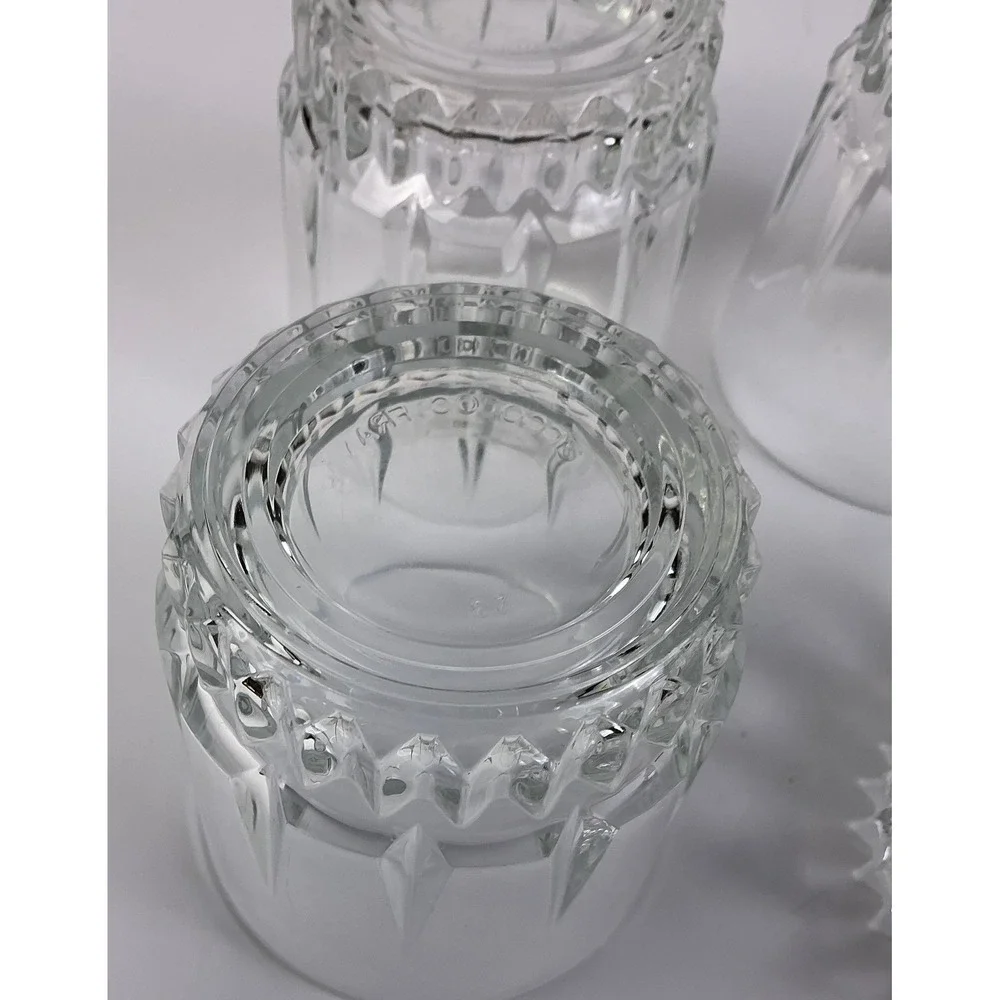 Duralex France Picardie Lowball‎ Glasses Set of 6 Clear 5